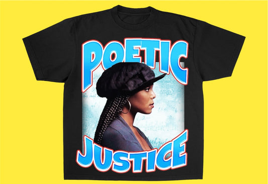 "POETIC JUSTICE 1993" TEE