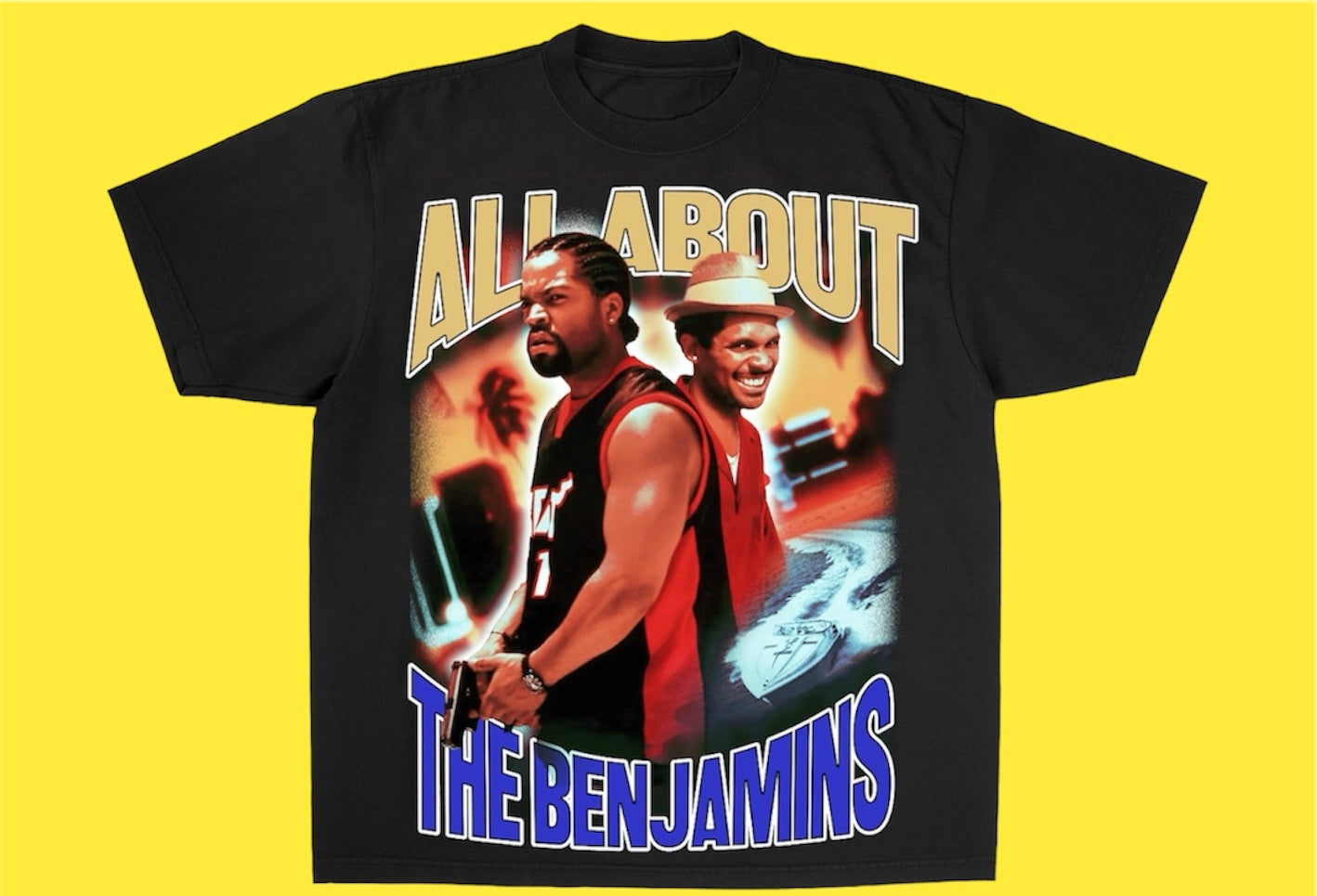 "ALL ABOUT THE BENJAMINS 2002 " TEE