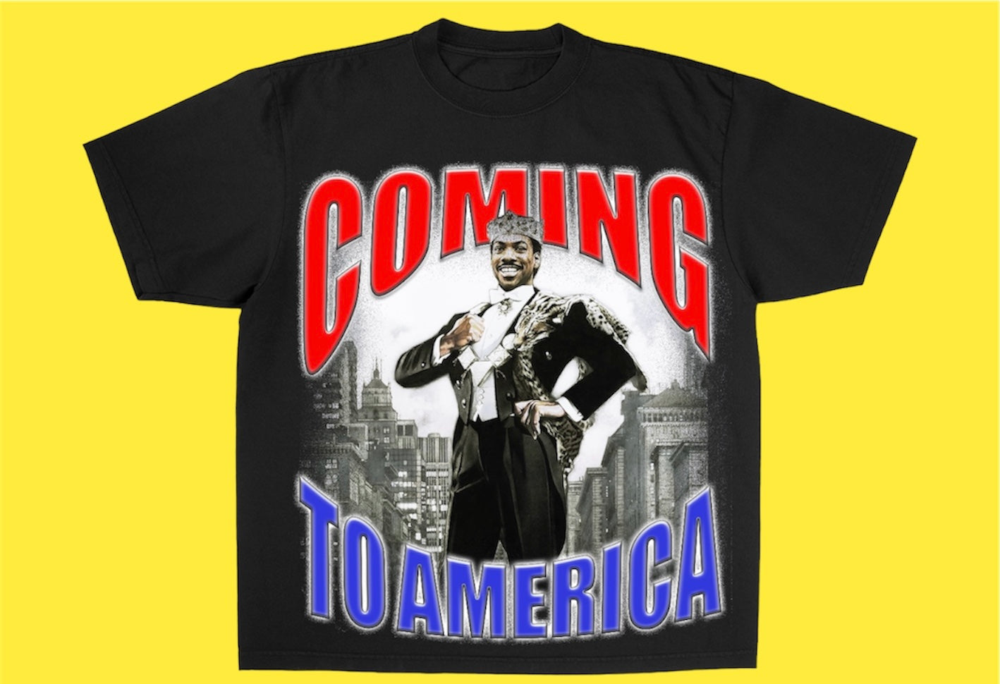 "COMING TO AMERICA 1988" TEE