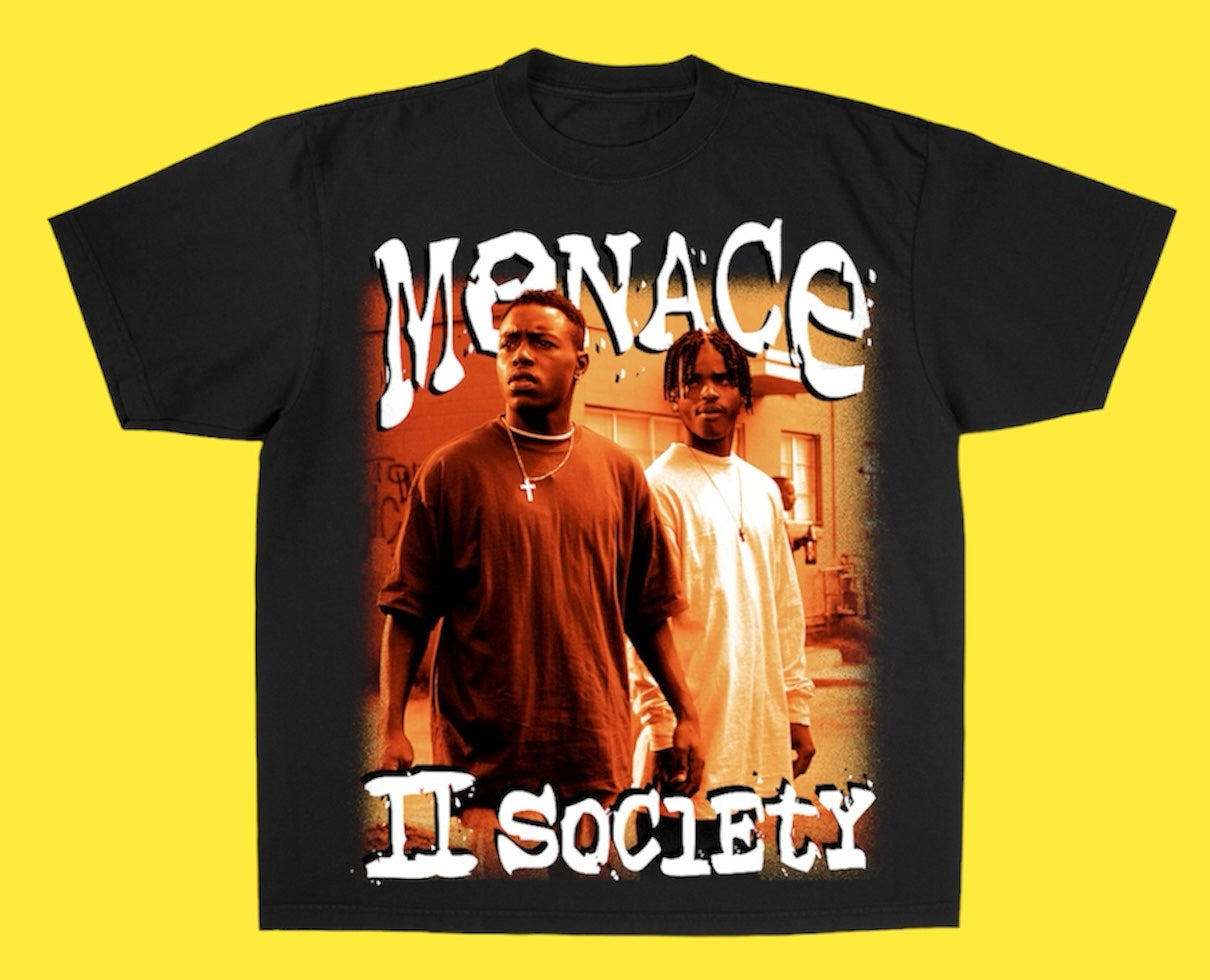 "MEANCE 2 SOCIETY 1993 " TEE