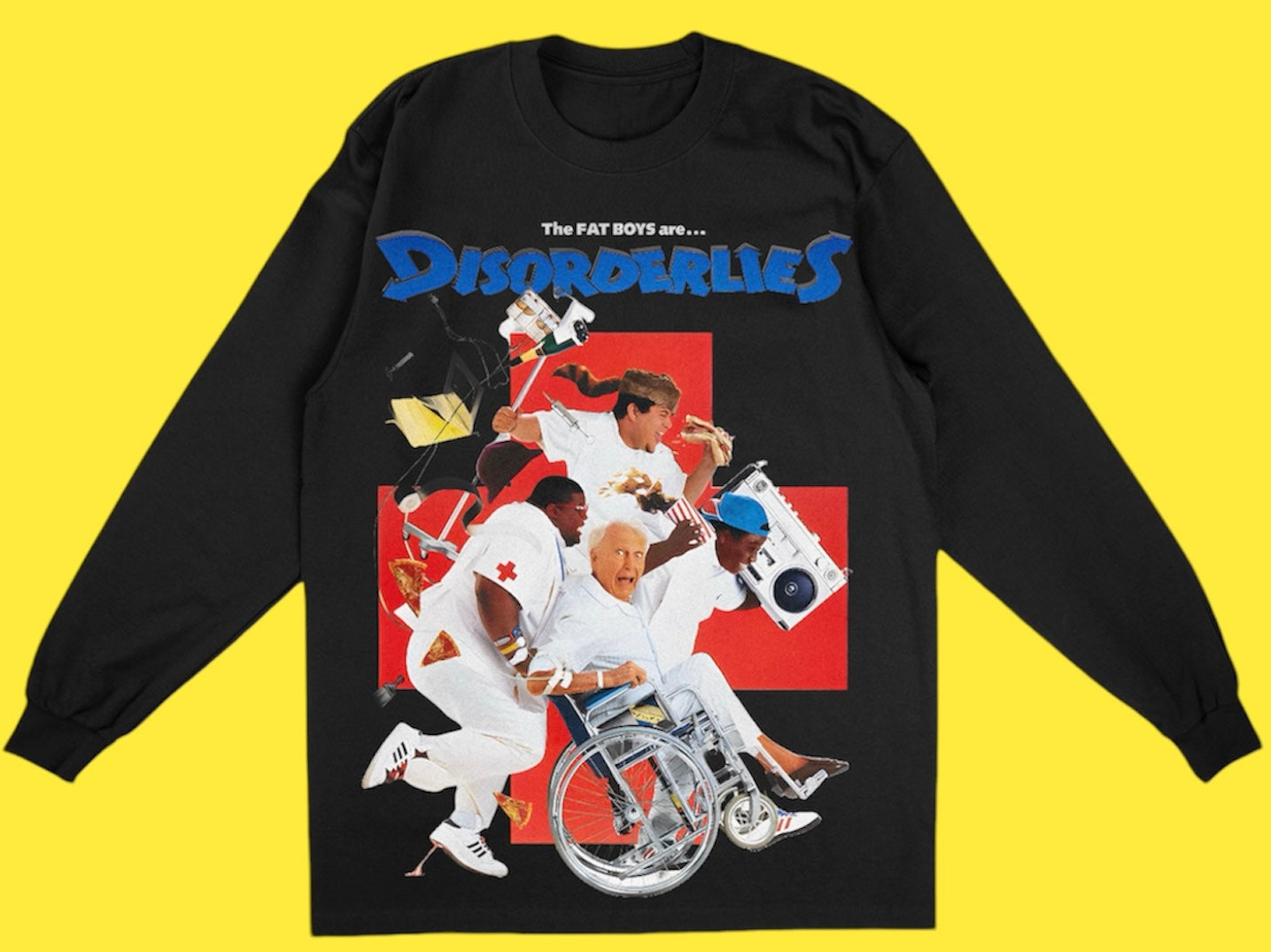 "DISORDERLIES 1987 " LONG SLEEVE TEE