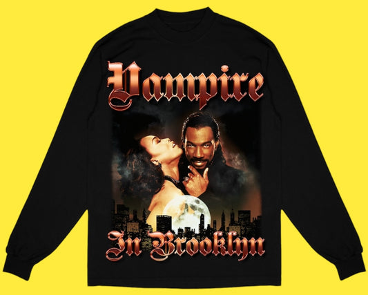 "VAMPIRE IN BROOKLYN 1995" LONG SLEEVE TEE