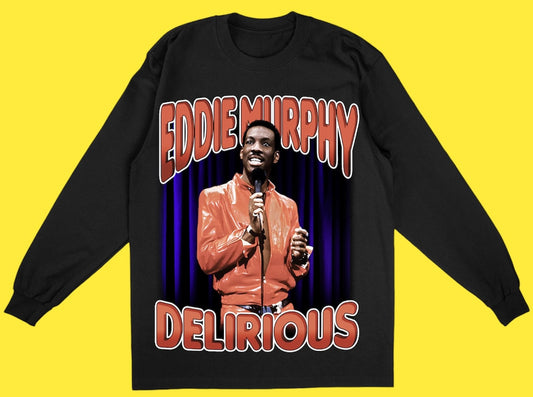 "DELIRIOUS 1983 " LONG SLEEVE TEE