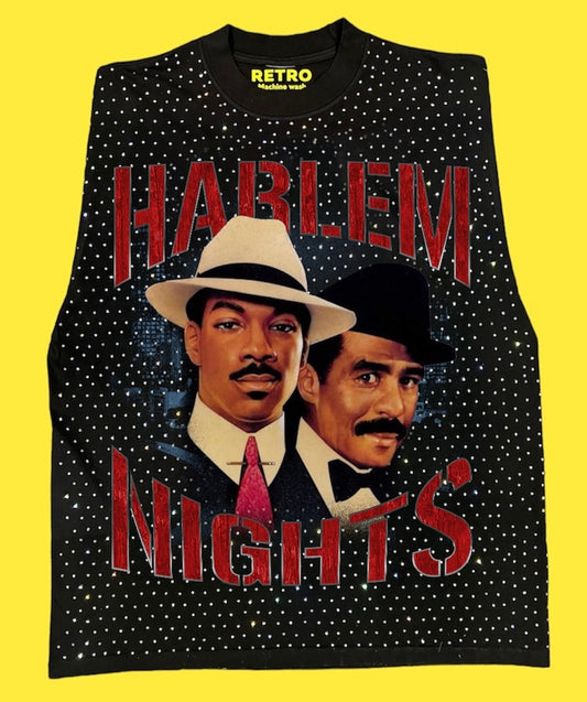 "HARLEM NIGHTS 1989" RETRO STAGE LIGHT SLEEVELESS TEE