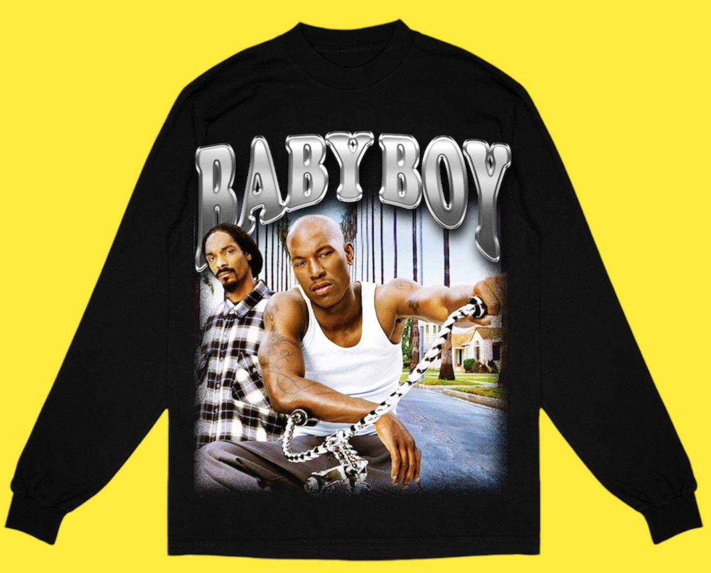 "BABY BOY 2001" LONG SLEEVE TEE