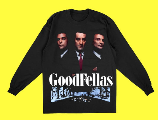 "GOODFELLAS 1990 " LONG SLEEVE TEE