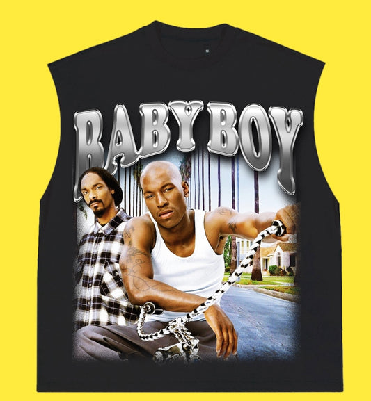 "BABY BOY 2001" SLEEVELESS TEE