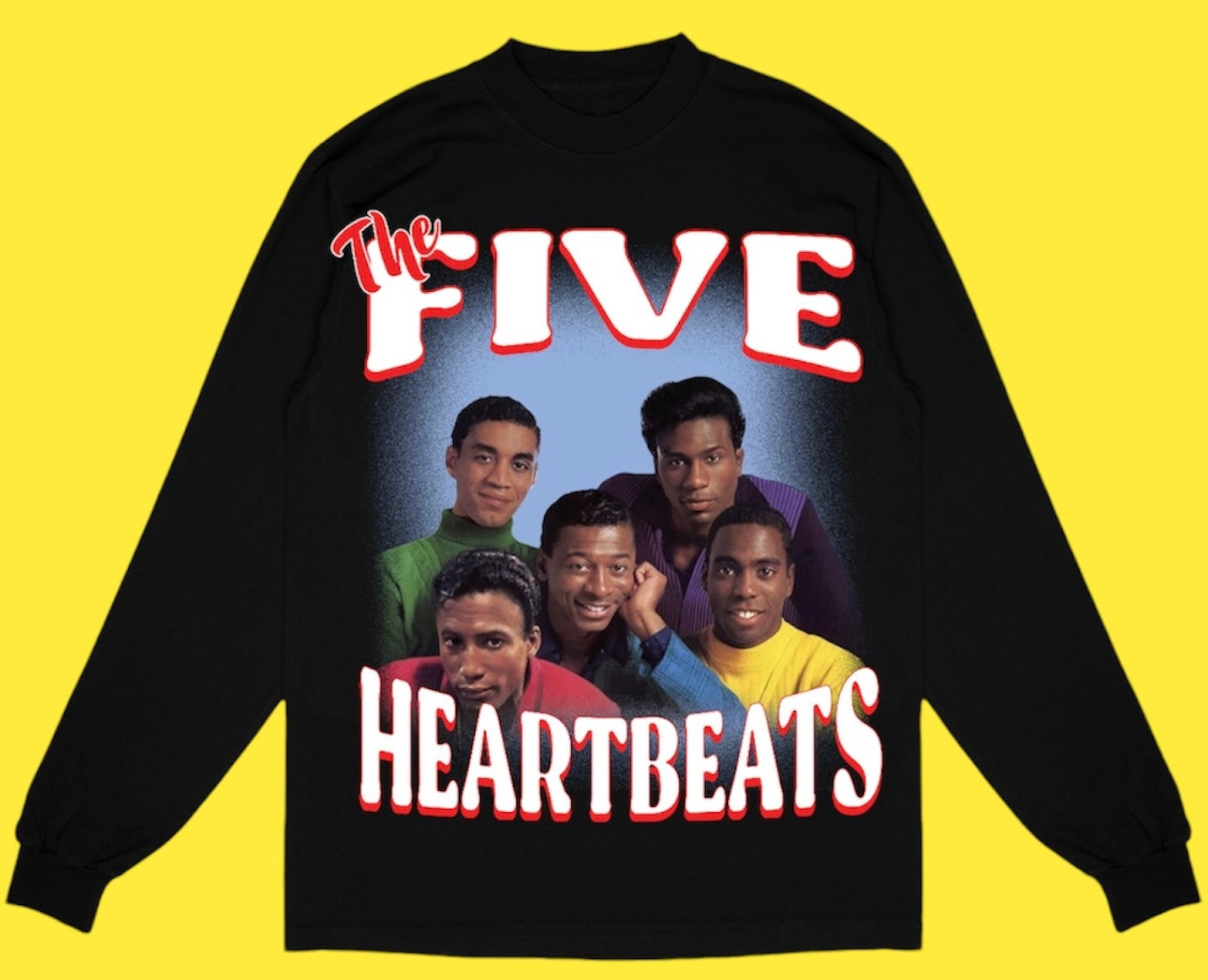 "THE FIVE HEARTBEATS 1991" LONG SLEEVE TEE