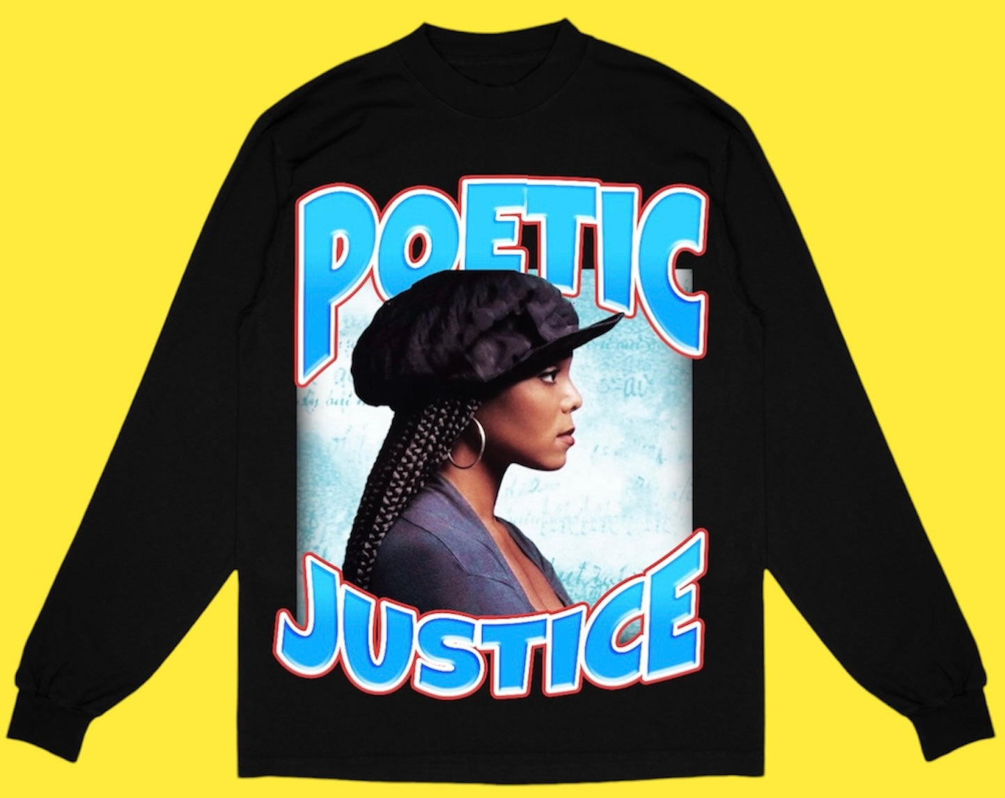 "POETIC JUSTICE 1993" LONG SLEEVE TEE