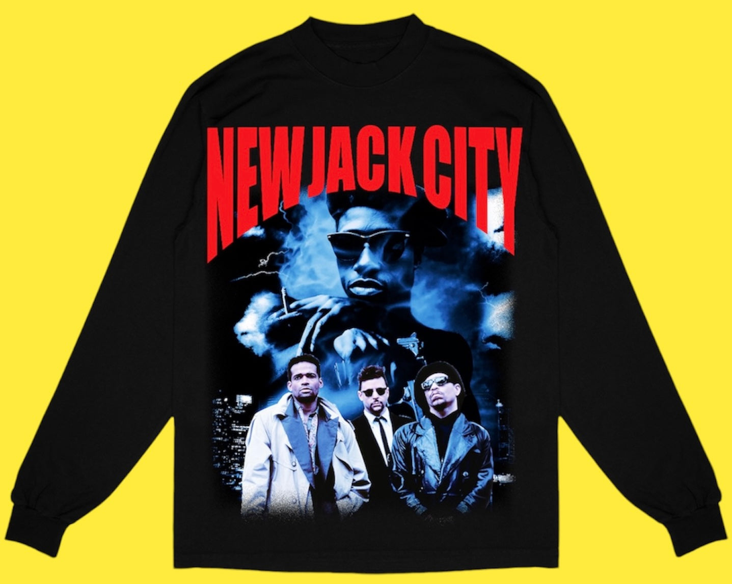 "NEW JACK CITY 1991 " LONG SLEEVE TEE