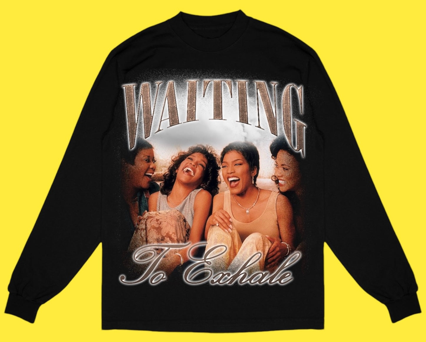 "WAITING TO EXHALE 1995" LONG SLEEVE TEE