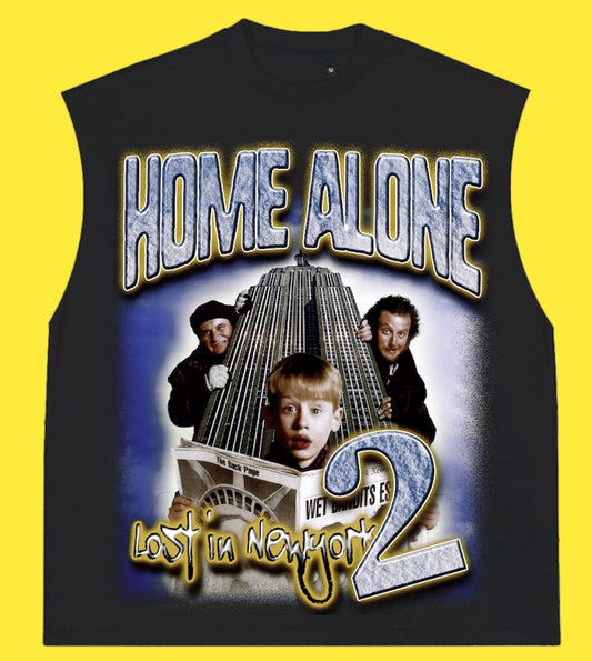 "HOME ALONE 2 1992" SLEEVELESS TEE