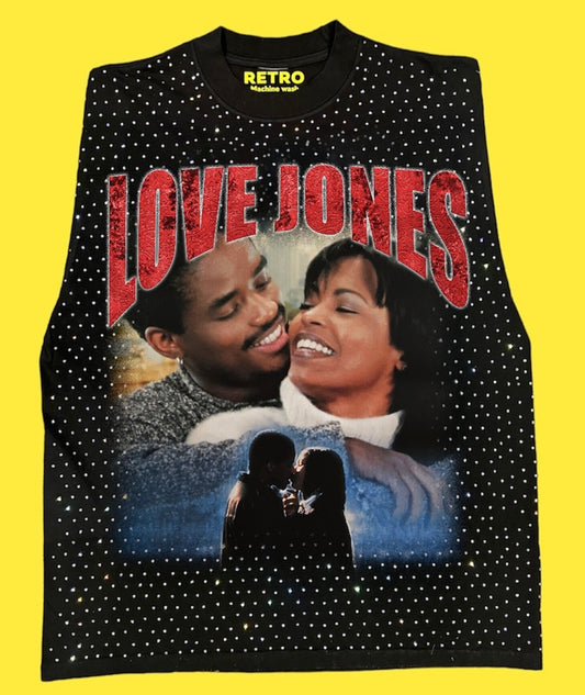 "LOVE JONES 1997" RETRO STAGE LIGHT SLEEVELESS TEE