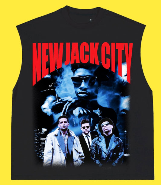 "NEW JACK CITY 1991 " SLEEVELESS TEE