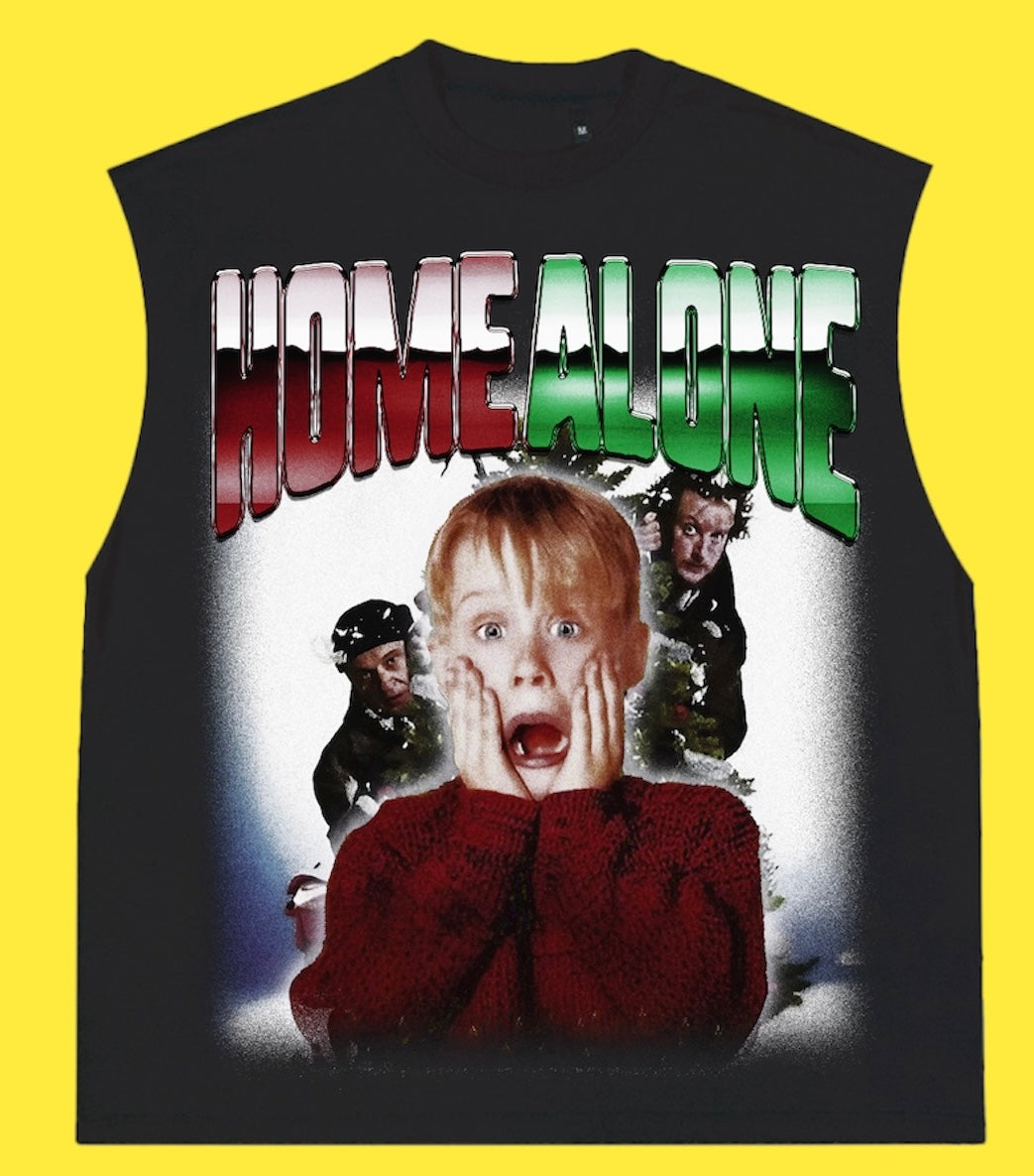 "HOME ALONE 1990" SLEEVELESS TEE